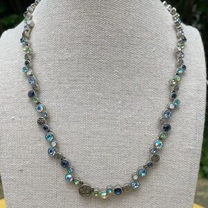 Lia Sophia Happy Hour Multicolored Silver Tone Necklace
